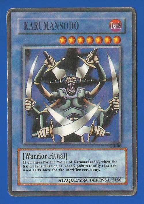 YU-GI-OH-Trading Card Game-Karumansodo-ATK-2550-DEF-2150