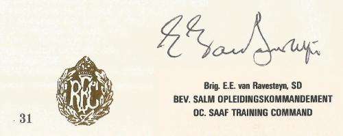 South African Air Force-FDC-Cover-No31-Signed-1987-No1538 of 6000-Thematic-Military-Plane-Air Force