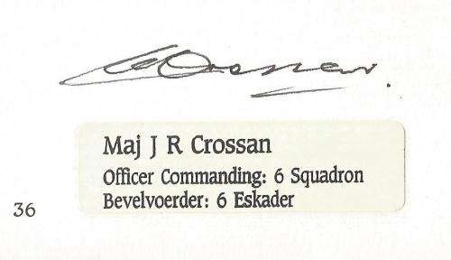 South African Air Force-FDC-Cover-No36-Signed-1989-No 649 of 5000-Thematic-Military-Plane-Air Force