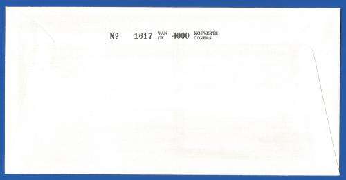 South African Air Force-FDC-Cover-No39-Signed-1991-No 1617 of 4000-Thematic-Military-Plane-Air Force