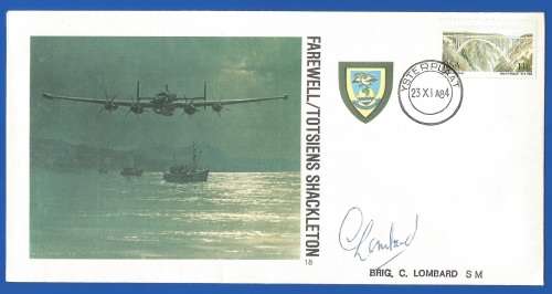 South African Air Force-FDC-Cover-No18-Signed-1984-No1676 of 8000 -Thematic-Military-Plane-Air Force