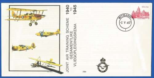 South African Air Force-FDC-No29b-1987-No 6903 of 7000-Thematic-Military-Plane-Air Force