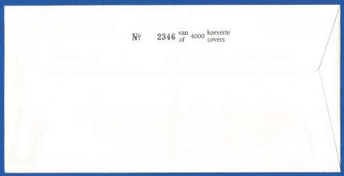South African Air Force-FDC-No38-1990-No 2346 of 4000-Thematic-Military-Plane-Air Force