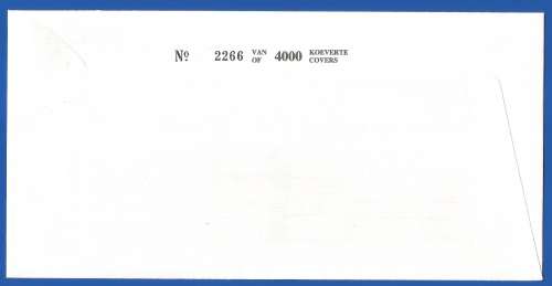 South African Air Force-FDC-No39-1991-No 2266 of 4000-Thematic-Military-Plane-Air Force
