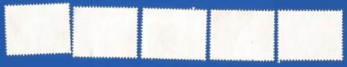 RSA-Used-1992-SACC 762-766-National Stamp Day-Thematic-History-Scenery