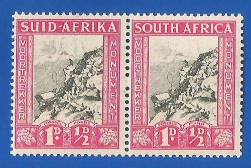 Union of South Africa SACC52 Voortrekker -MNH-Thematic-Scenery-History