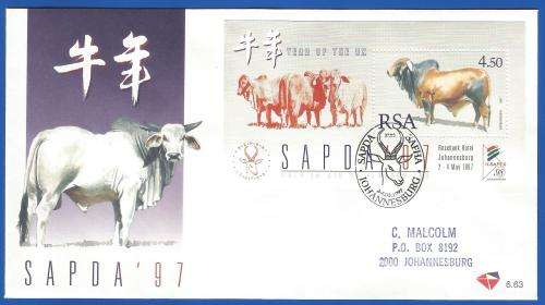 RSA-FDC-1997-SACC 6.63-M/S-SAPDA-Addressed-Thematic-Fauna-Cattle