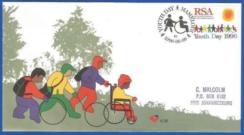 RSA-FDC-1996-SACC 6.36-Nelson Mandela`s Children`s Fund -Addressed-Thematic-Children