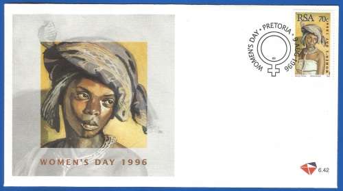 RSA-FDC-1996-SACC 6.42-National Women`s Day-Thematic-Women