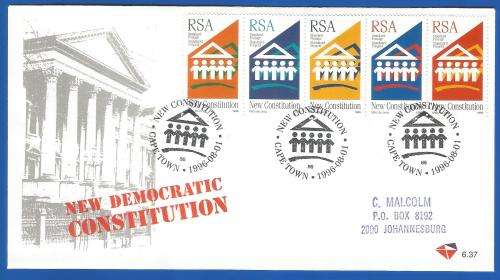 RSA-FDC-1996-SACC 6.37-New Democratic Constitution-Addressed-Thematic-Symbol