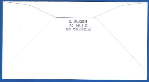 RSA-FDC-Cover-M/S-1995-SACC 6.24a-Addressed-Thematic-Symbol ILSAPEX 1998