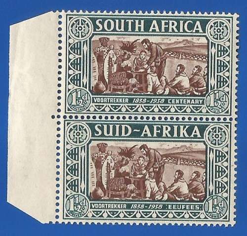 Union of South Africa-MNH SACC77 1938 Voortrekker Memorial Fund-Thematic-Places of Interest-History