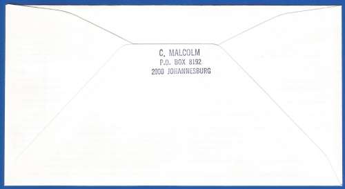 RSA-FDC-Cover-1995-SACC 6.15-Addressed-50 Years C.S.I.R.-Thematic-Water Pump