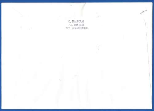 RSA-FDC-SACC 5.23-1993-Aviation in S A-Addressed-Thematic-Aviation-Planes