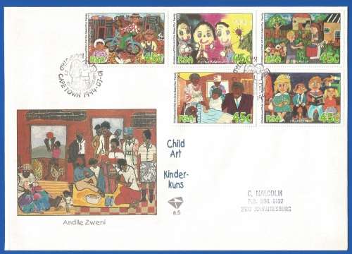 RSA-FDC-SACC 6.5-1994-Child Art-Addressed-Thematic-Child Art