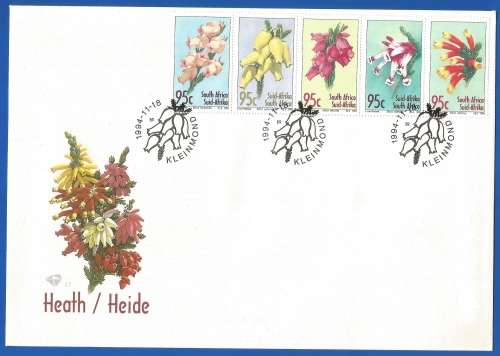 RSA-FDC-SACC 6.7-1994-Heathers-Thematic-Flora-Flowers