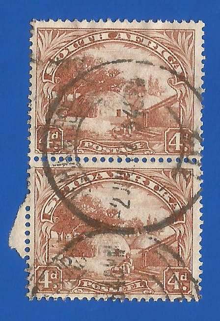 Union of South Africa-Used-SACC47c WMK INV -Thematic-Scenery