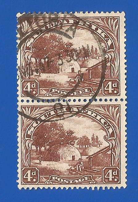 Union of South Africa-Used-SACC47a-Thematic-Scenery