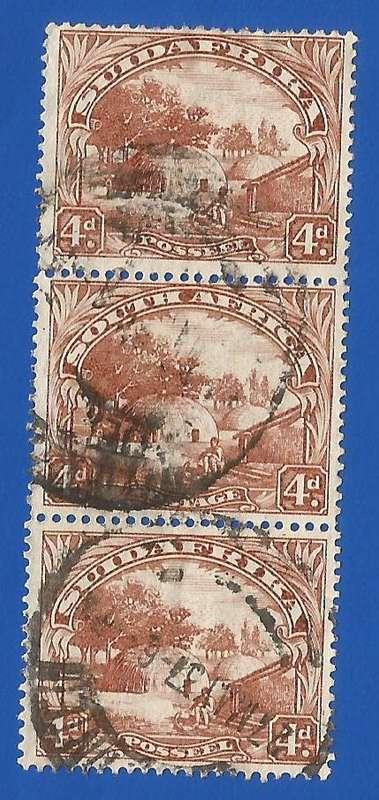 Union of South Africa-Used-SACC47a INV WMK-Thematic-Scenery