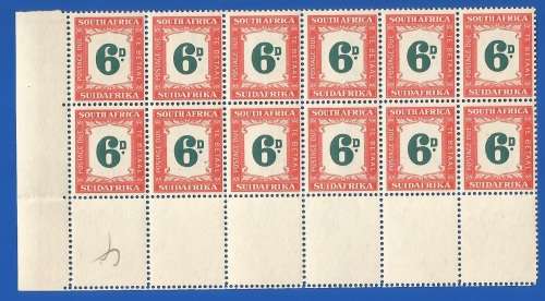 Union of South Africa-MNH-Postage Due-SACC37-Thematic-Numbers