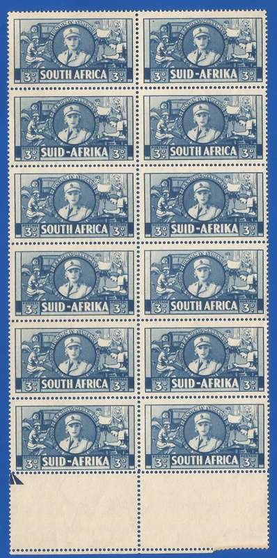 Union of South Africa-MNH-SACC90-Thematic-War-Uniform-Soldier