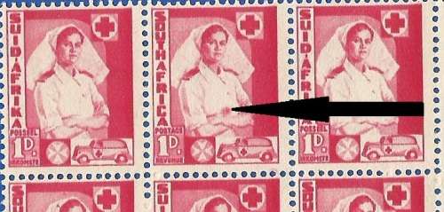 Union of South Africa-MNH-Variety-SACC88 Stain on Uniform -Thematic-Nurse-Uniform