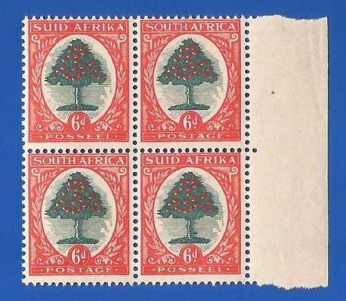 Union of South Africa-MNH-SACC60b -Variety-Thematic-Flora-Tree