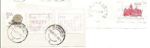 RSA-Bulklot-Used-Postmarks-Slogans-Cancel-Thematic-Fauna-Flora