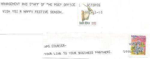 RSA-Bulklot-Used-Postmarks-Slogans-Cancel-Thematic-Flora-Fauna