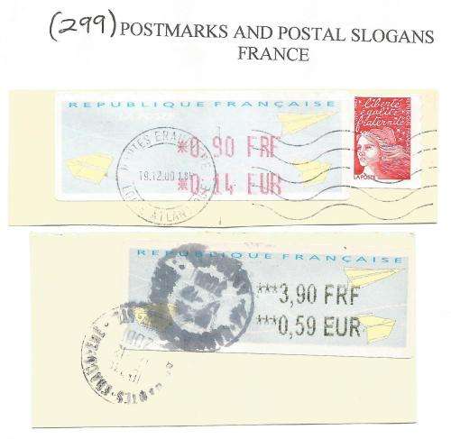 Mix-Bulklot-Used-Postmarks-Slogans-Cancel-Thematic-Fauna-Flora