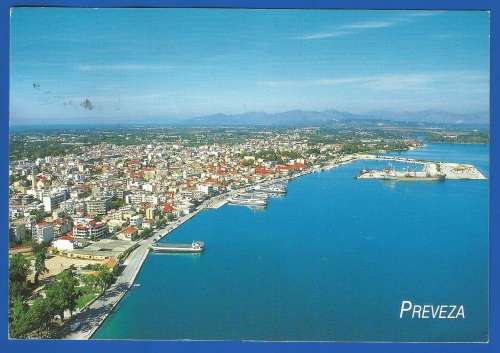 PostCard-Post Card-Greece Stamp Used-Thematic-Places of Interest