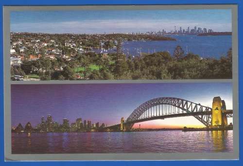 PostCard-Post Card-Australia Stamp Used-Thematic-Places of Interest