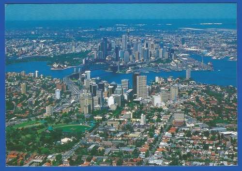 PostCard-Post Card-Australia Stamp Used-Thematic-Places of Interest
