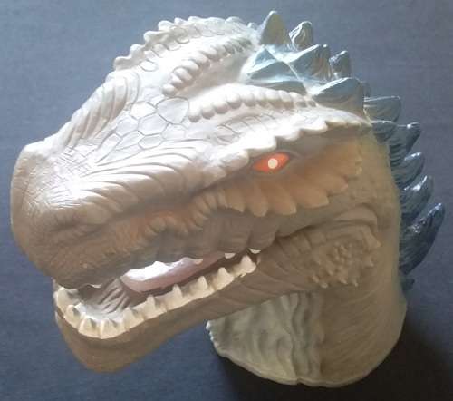 Vintage-Collectable-1998 TOHO Godzilla Hand Pupet-Toy