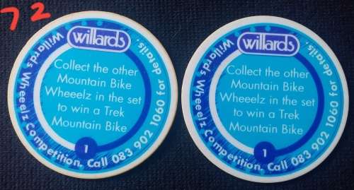 Vintage-Collectable-Willards Wheeelz Competition-No1 of No2