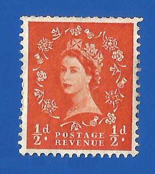England-Used-No Gum-Thematic-Queen