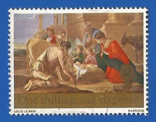 England-Used-Stamp-Thematic-Painting