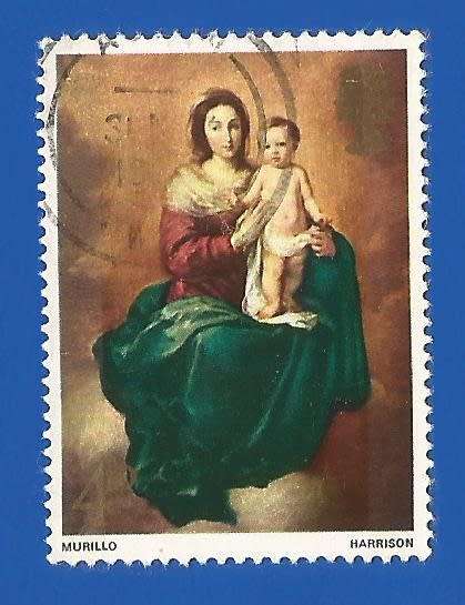 England-Used-Stamp-Thematic-Art-Painting
