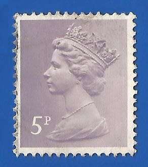 England-Used-Machins-Thematic-Famous Person-Queen