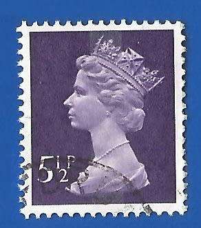England-Used-Machins-Thematic-Famous Person-Queen