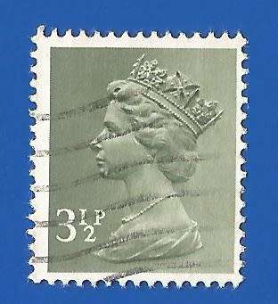England-Used-Machins-Thematic-Famous Person-Queen