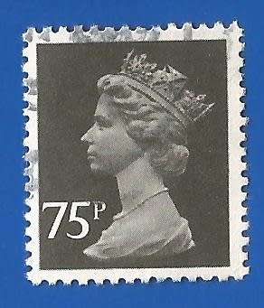 England-Used-Machins-Thematic-Famous Person-Queen