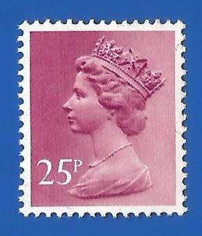 England-Used-Machins-Thematic-Famous Person-Queen
