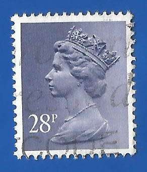 England-Used-Machins-Thematic-Famous Person-Queen