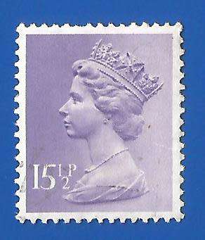 England-Used-Machins-Thematic-Famous Person-Queen