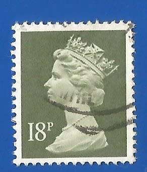 England-Used-Machins-Thematic-Famous Person-Queen