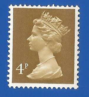 England-Used-Machins-Thematic-Famous Person-Queen