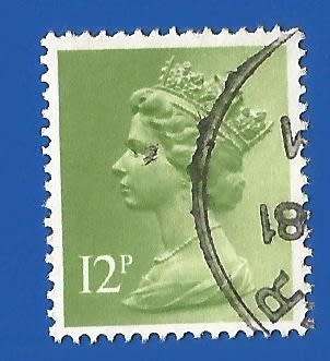England-Used-Machins-Thematic-Famous Person-Queen
