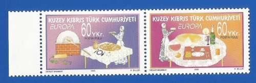 Cyprus 2005 EUROPA Stamps - Gastronomy -MNH-Thematic-Food