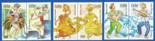 Cuba 2013 World Stamp Exhibition BRASILIANA 2013 -MNH-Thematic-Music-Festivals